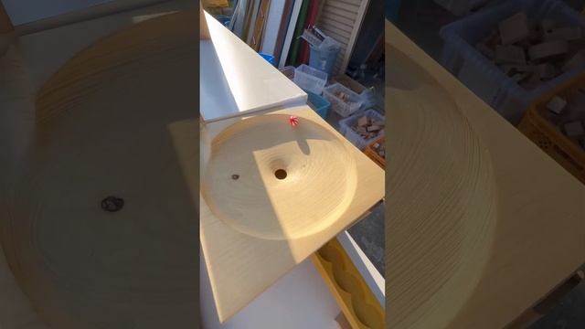 3m wooden wave course ☆ Wiggle ASMR + soothing sounds#marblerun