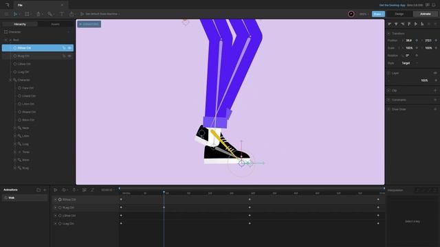 06 Walk Animation _ The Motion Magic