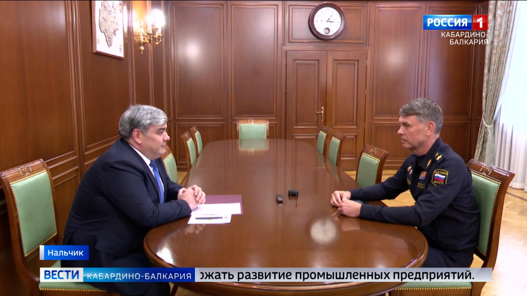 Казбек Коков встретился с директором Федеральной службы судебных приставов России Дмитрием Аристовым