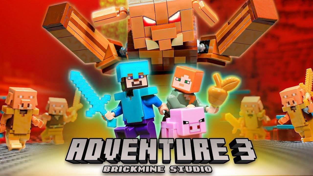 Minecraft Adventure - В поисках золотого яблока 3: Нижняя земля