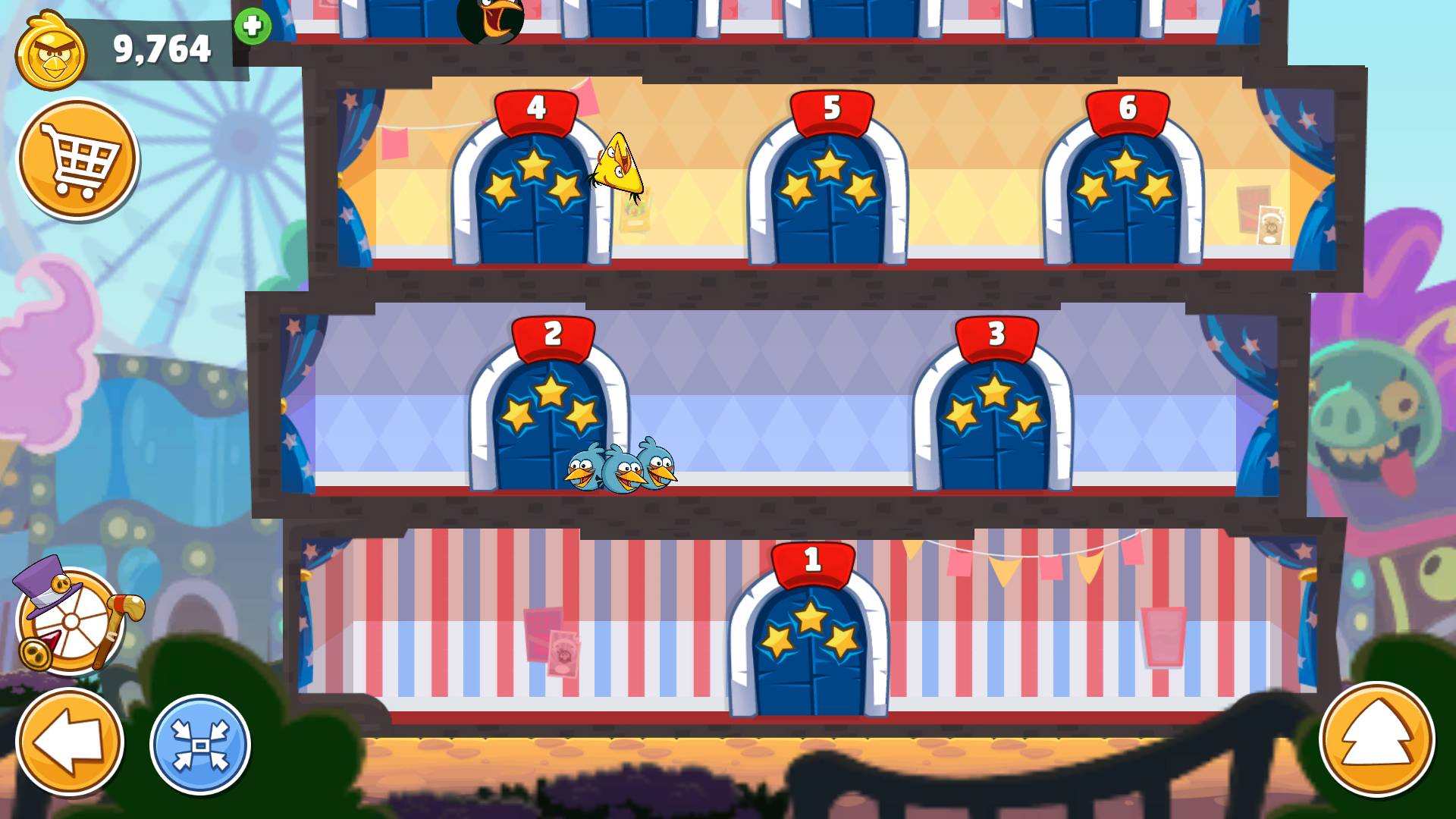 Angry Birds Friends. Piggy Tower. Level 54 (3 stars). Прохождение от SAFa