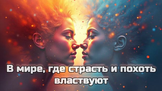 В мире где страсть и похоть властвуют (Что мир сегодня называет любовью, Библия называет это грехом)