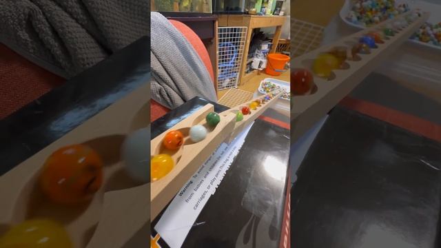 3m wooden wave course ASMR#marblerun #marblerunandmore