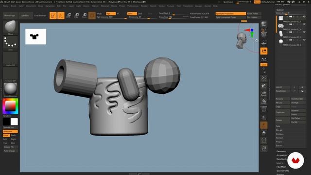 2-02_The ZBrush interface