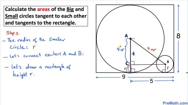Can You Calculate the Area of the Green & Blue Circles? | Step-by-Step Explanation