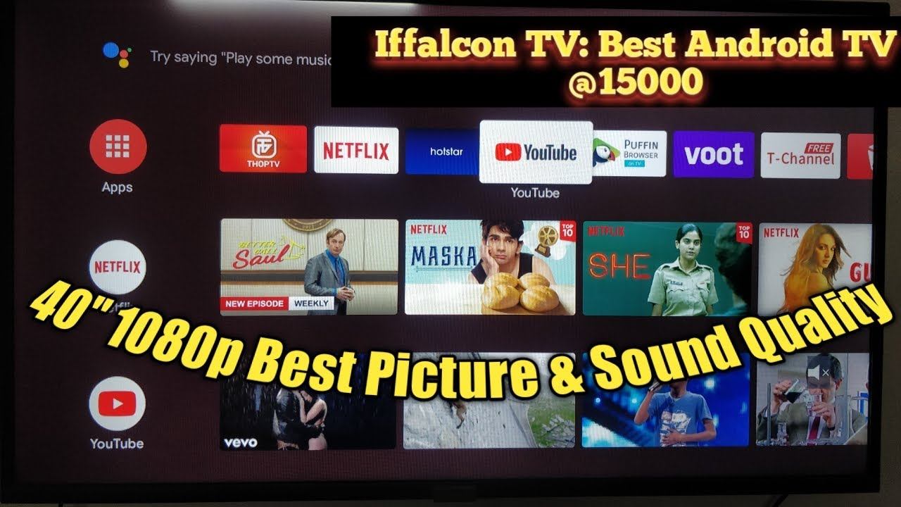 Android TV Under 15000 | Iffalcon Android Smart TV | Picture and Sound Quality Test