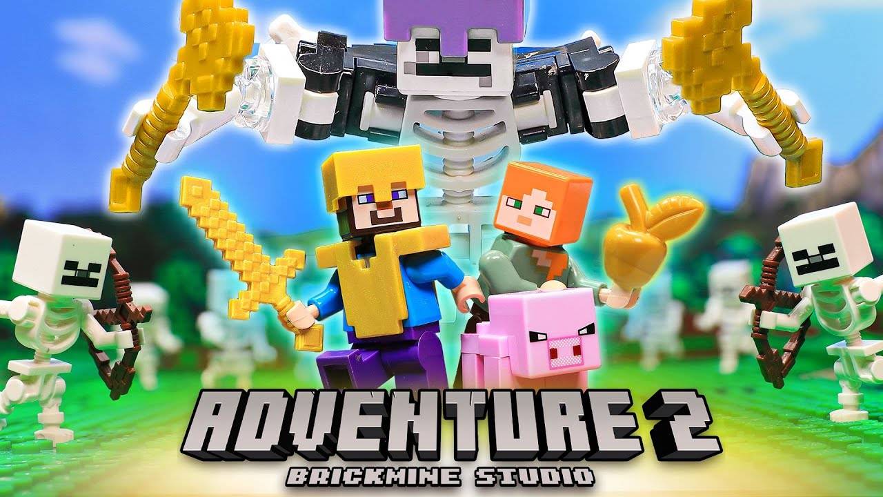 Minecraft Adventure 2 - Золотое яблоко: Время приключений