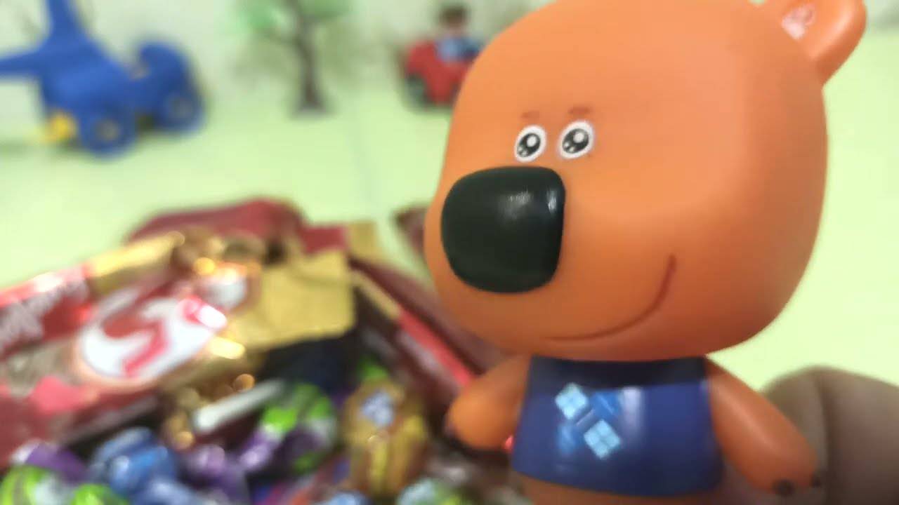 Ми ми мишки Кеша и Тучка не поделили конфеты Мультики для детей