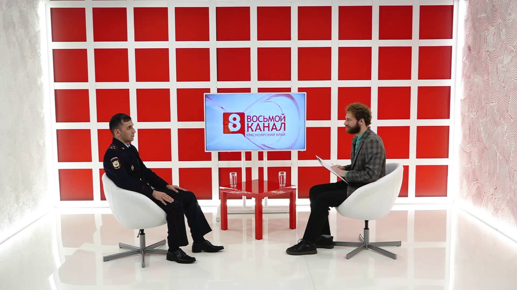 Интервью на 8 канале. Артур Лукава, Хусрав Мусаямов
