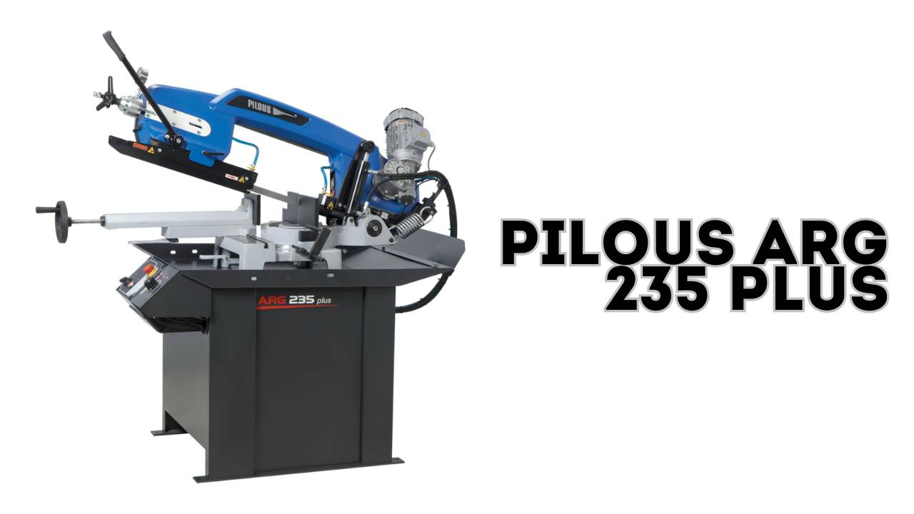 PILOUS ARG 235 Plus - ленточнопильный станок с гидроразгрузкой пильной рамы