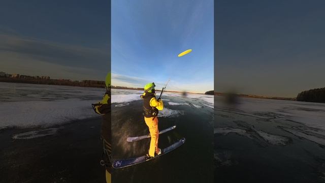 #snowkiting, #insta360x3, #paraavis