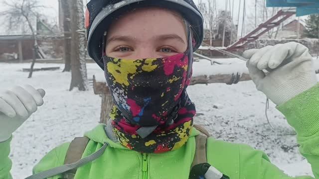 Спортивный туризм. Зимняя осень