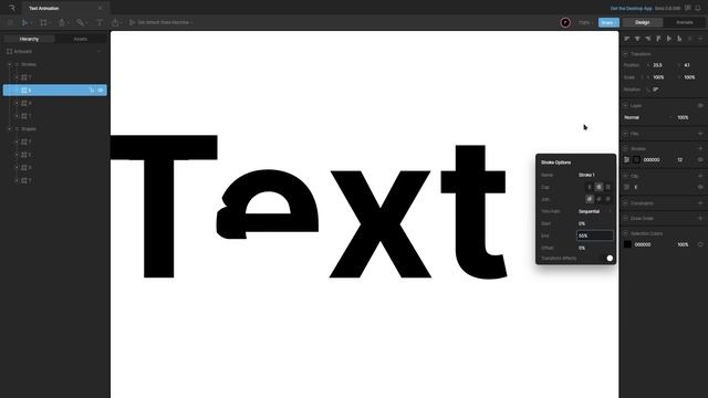 05 Stroked Text Animation _ The Motion Magic