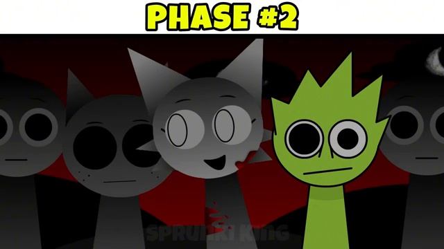 All Reactions and Phases In Incredibox Sprunki Sinner Edition! Phase 1 VS Phase 2 VS Phase 3!.mp4