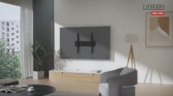 UNITEKI FN4401кронштейн на стену для телевизора фиксированный, быстросъемный, диагональ 37-65"
