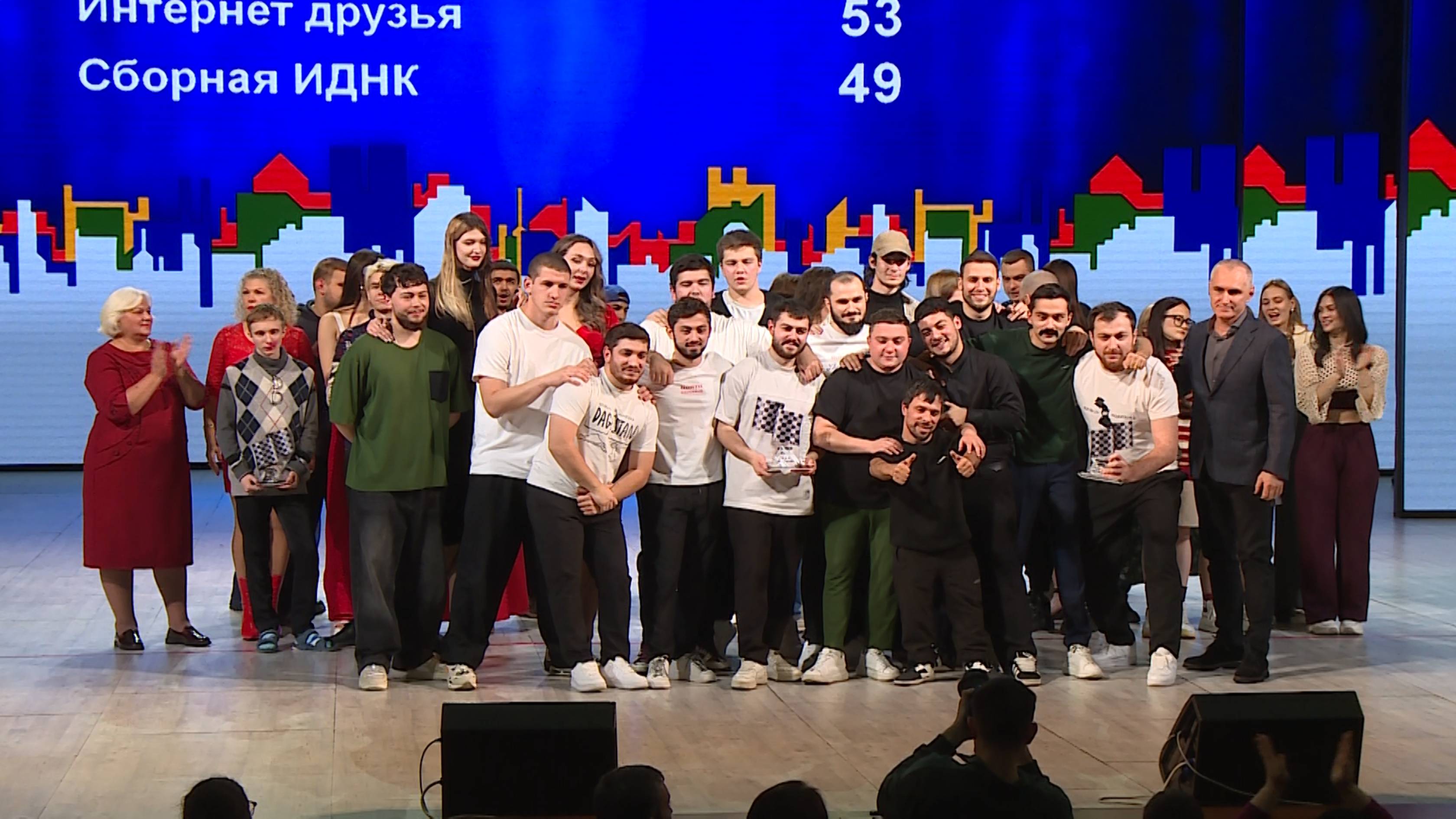 Команды «Агрофак» и «Даги» разделили чемпионство на лиге КВН «Кавказ»