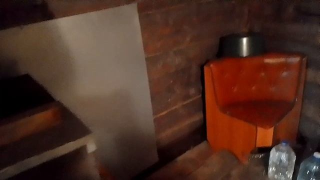 Морозное зимнее утро на даче, жарим шашлыки, коптим мясо и рыбу на косте, топим баньку