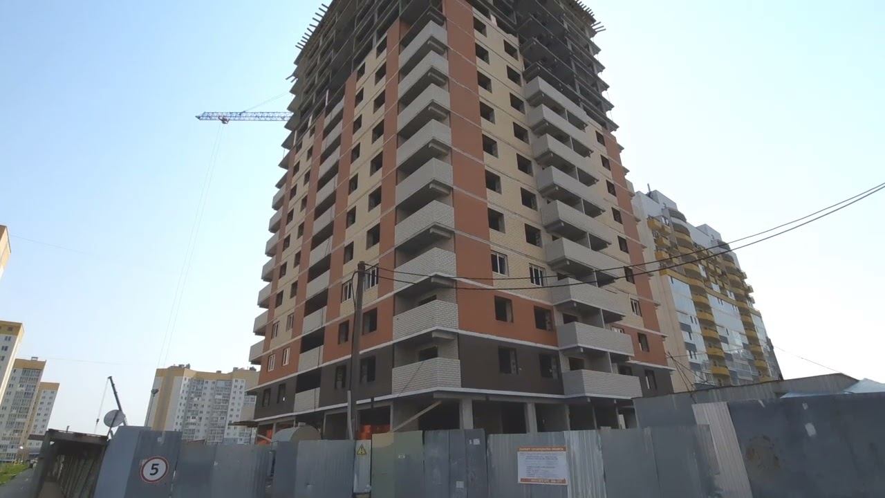 ПОЗИЦИЯ 34, МКР. "СОЛНЕЧНЫЙ" ДИНАМИКА СТРОИТЕЛЬСТВА ОТ 12.05.2021 ГОДА