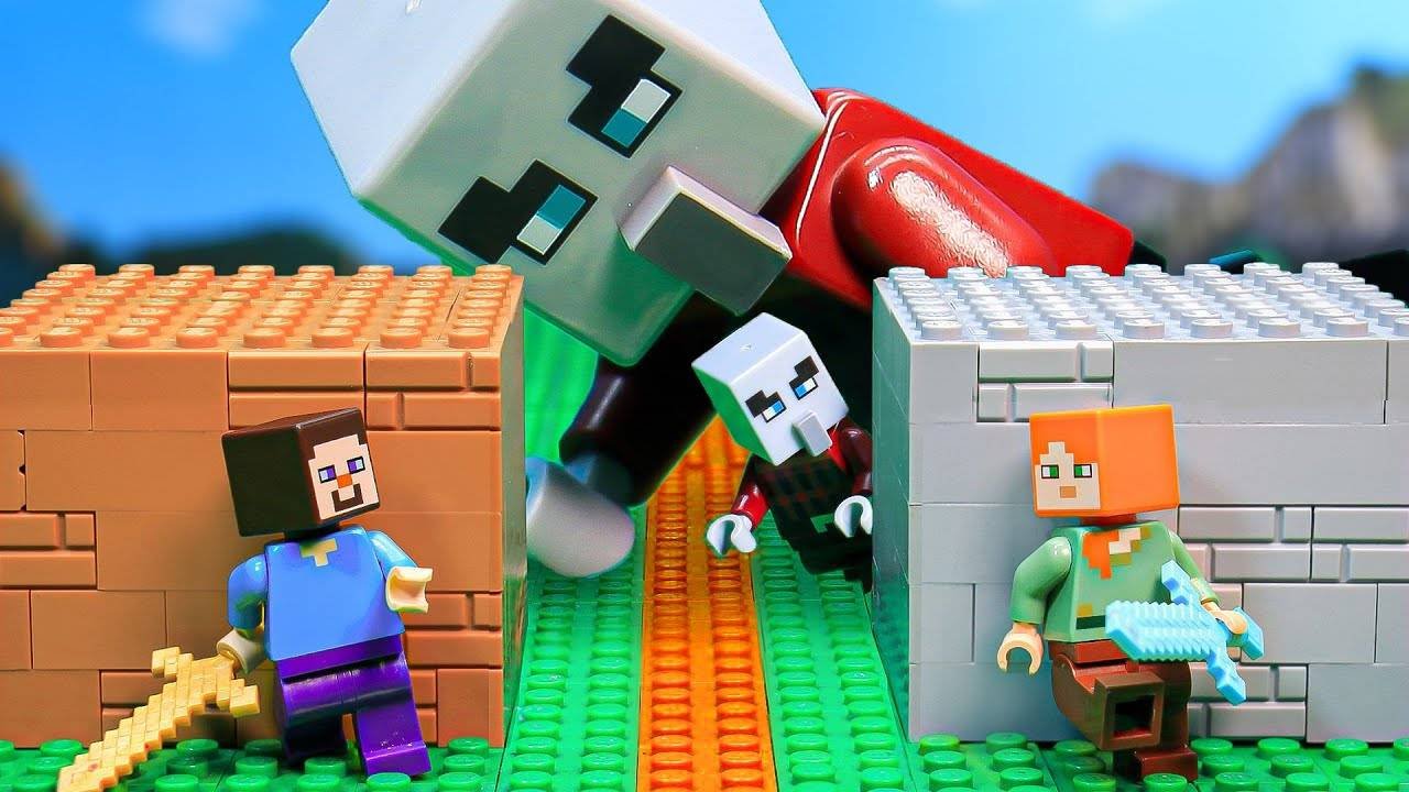 LEGO Minecraft ИГРА НА ВЫЖИВАНИЕ