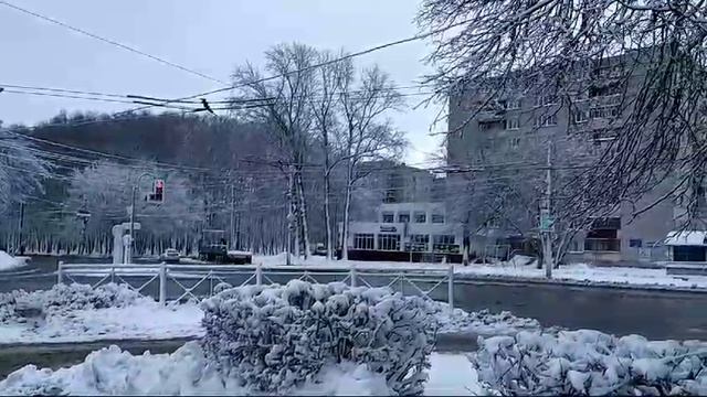 Снежная сказка Саранска.