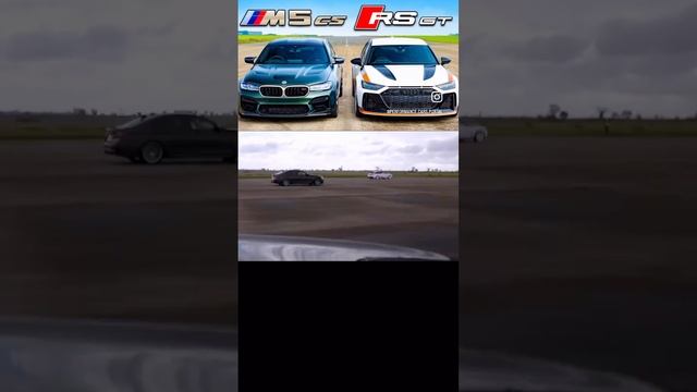 Audi RS6 GT C8 vs BMW M5 CS