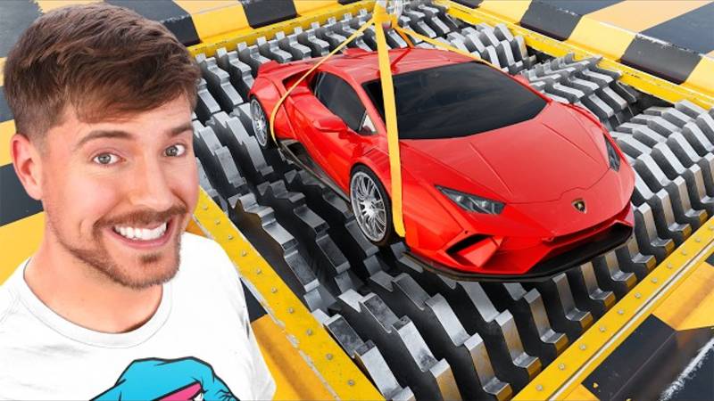 Lamborghini vs. измельчитель