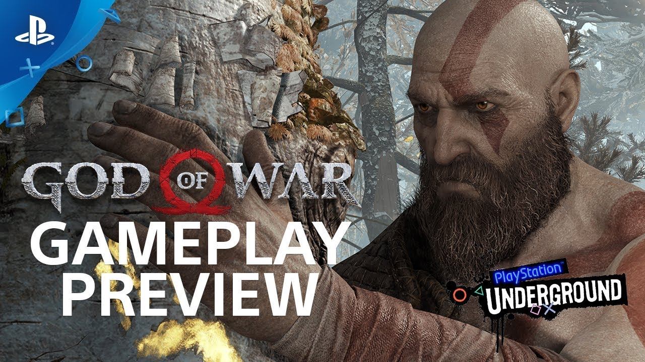 God of War: 15 Minutes of Gameplay - PS4 Gameplay Walkthrough | PS Underground
