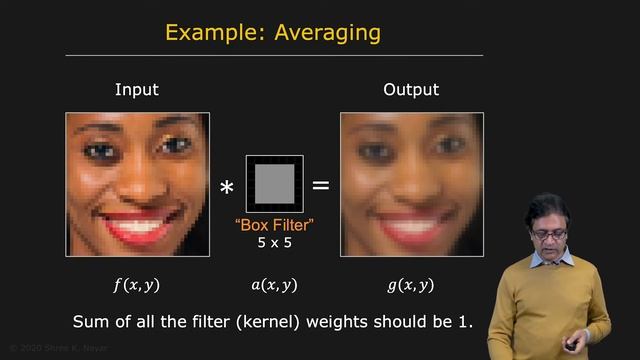 29 - Image Processing I - Linear Image Filters