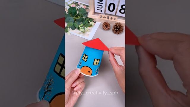 Зимняя новогодняя поделка! ❄