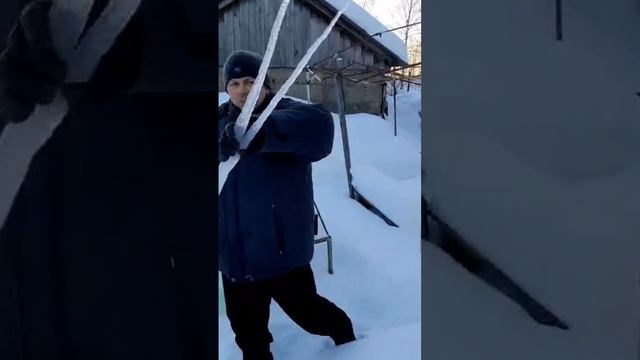 Вот это сосульки🤣👍