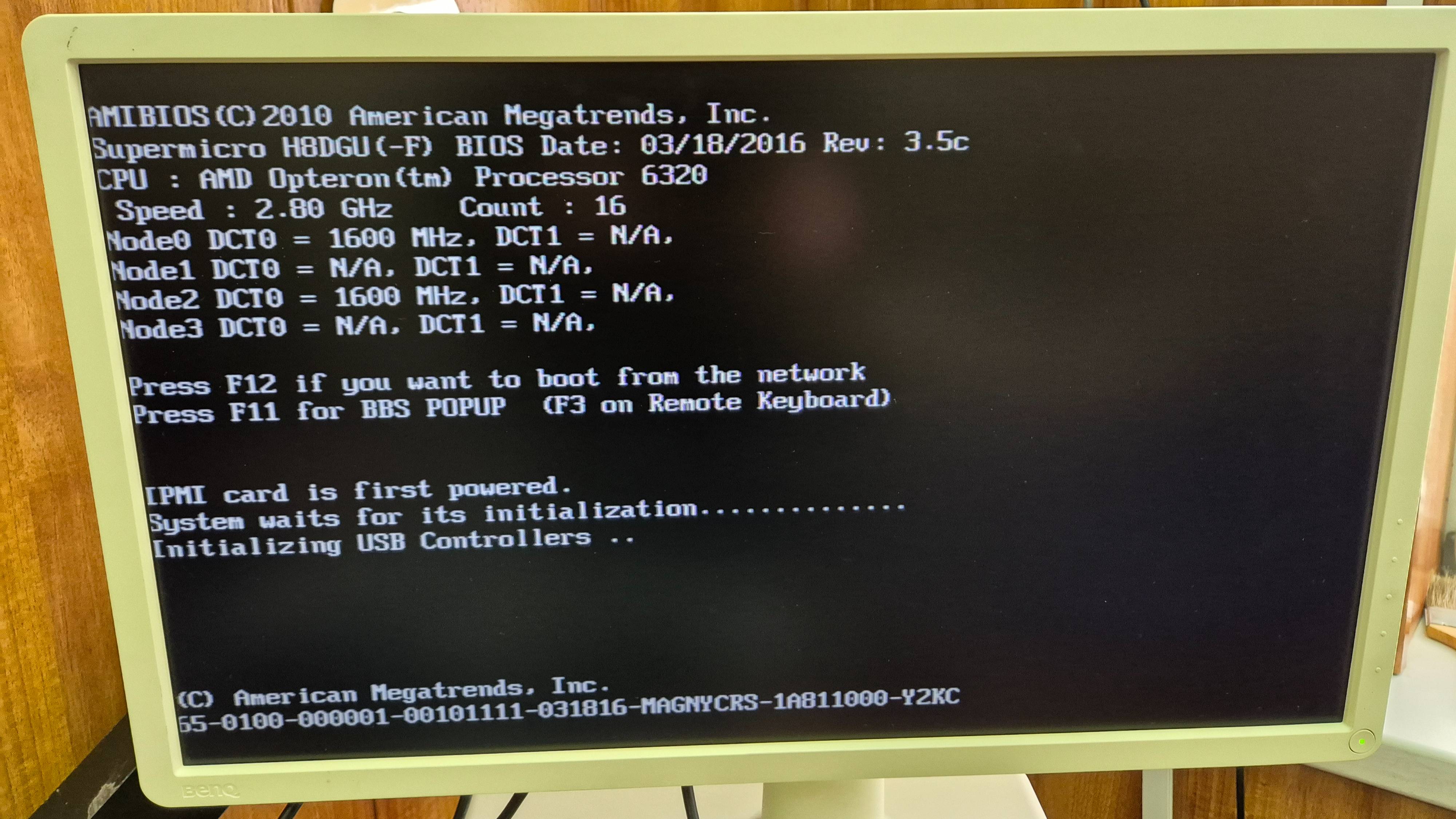 Firmware update BIOS H8DGU-F