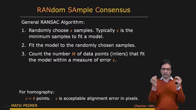 58 - Image Stitching - Dealing with Outliers： RANSAC