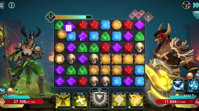 Puzzle Quest 3 - Dok vs -)Delta(-