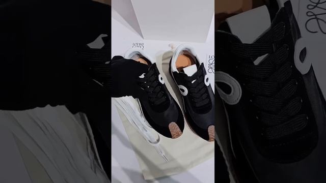 Кроссовки LOEWE Flow Runner черные