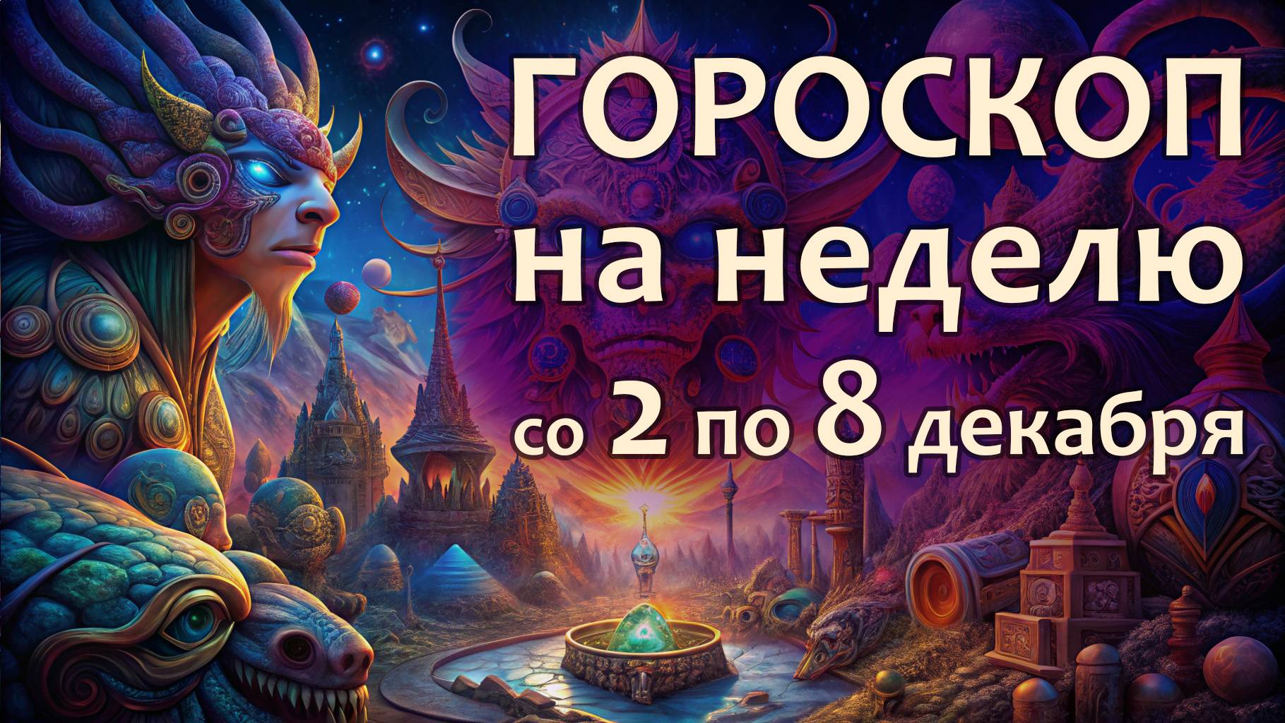 Гороскоп на НЕДЕЛЮ с 2 по 8 декабря
