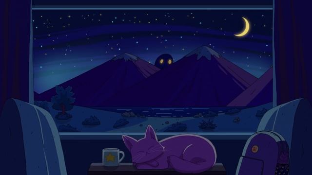 Purrple Cat - Night Train