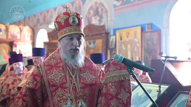 В престольный день Литургию в Михайло-Афонском монастыре Адыгеи совершил митрополит Василий