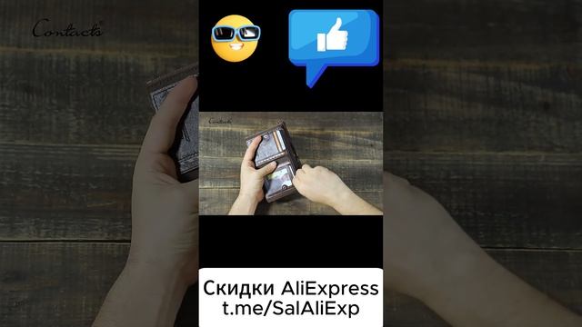 CONTACT's HOT Подлинный Crazy Horse Кожаный Мужской Кошелек Короткий