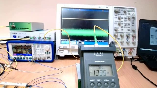 2.6 Исследование электрооптического модулятора Маха-Цандера (на макете, часть 1)