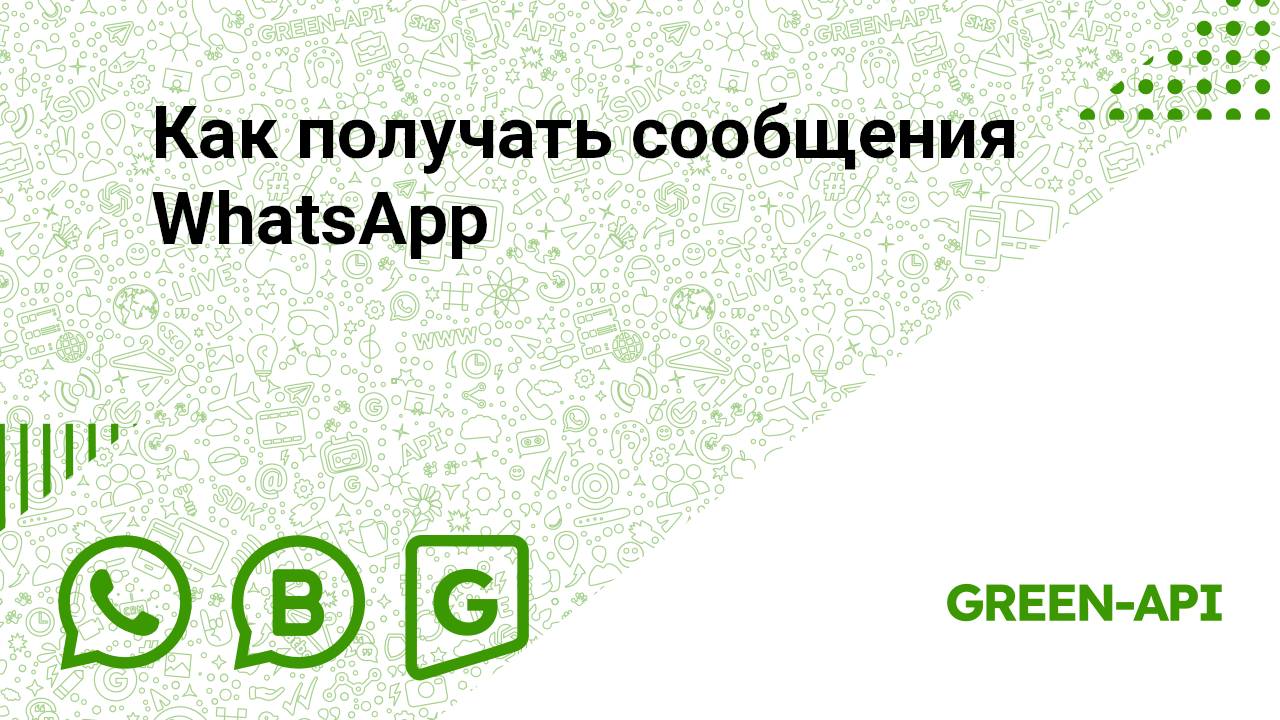 Как отправить сообщение в группу WhatsApp