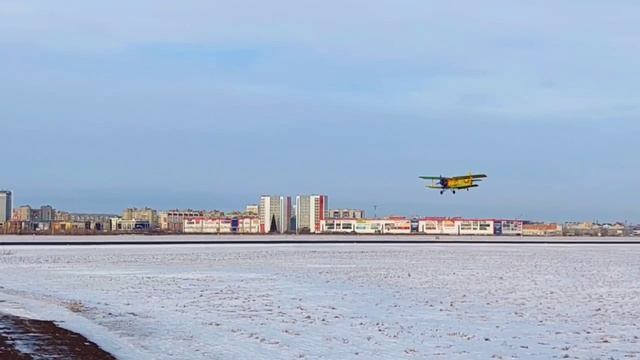 Взлет Ан-2. Омск-Усть-Ишим.