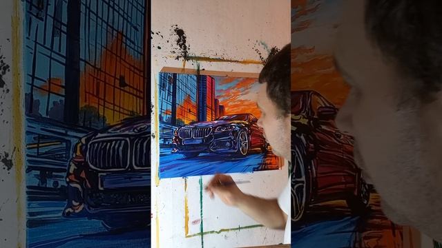 Картина "BMW"