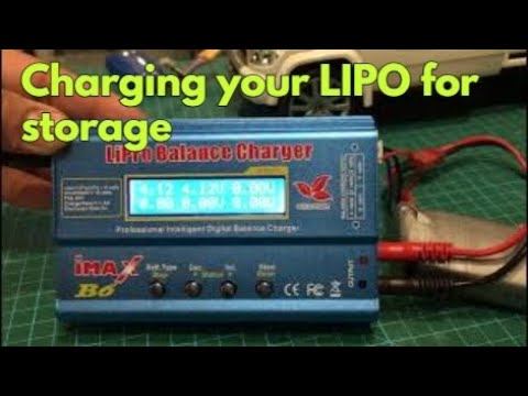 LIPO Storage Charging on Imax B6 charger