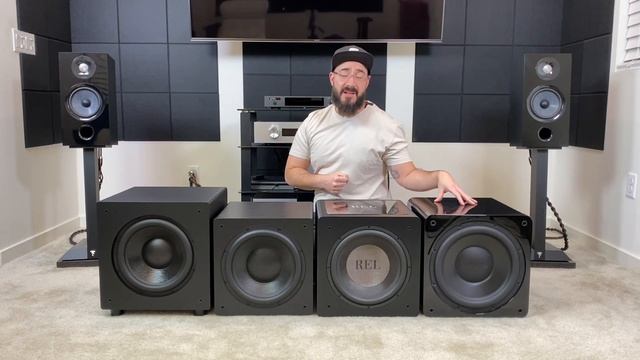 Cheap vs. Expensive Subwoofers Review Emotiva SE12 Rythmik L12 REL HT1205 SVS SB3000