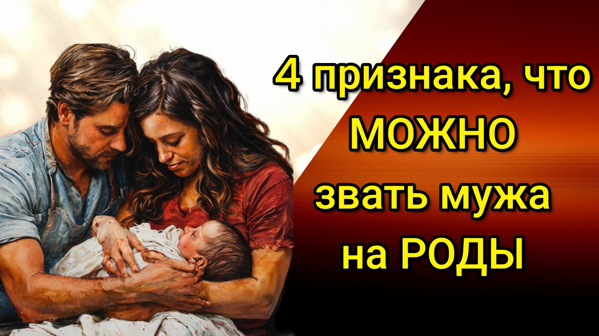 ПАРТНЁРСКИЕ РОДЫ: когда можно, а когда не стоит звать мужа на роды | экспертный взгляд + личный опыт