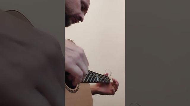 Фрагмент пьесы для гитары - Guitar piece fragment