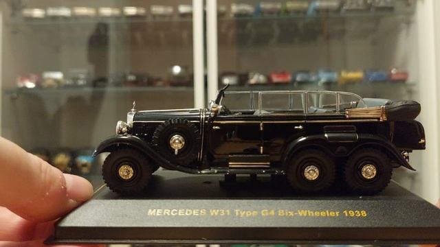 1:43 Ixo Museum 1938 Mercedes W31 Type G4 Six -Wheeler