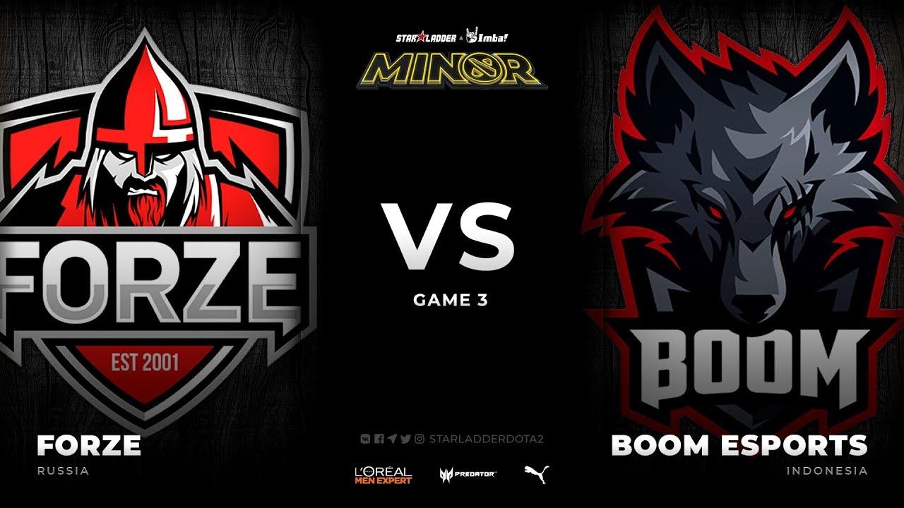 [EN] forZe vs BOOM Esports, Game 3, StarLadder ImbaTV Dota 2 Minor Season 3