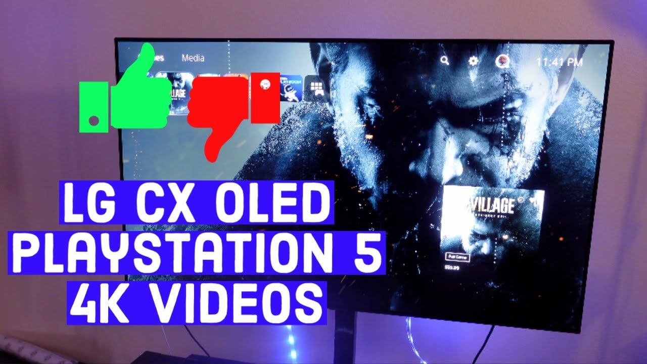 55 Inch LG CX OLED 4K TV | My First OLED TV What I like and Don't Like