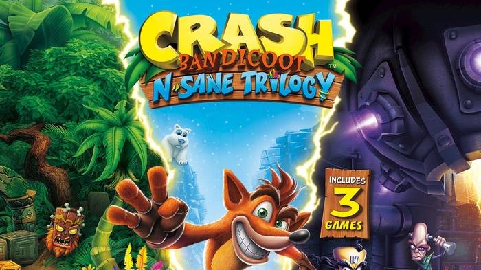 Crash Bandicoot N. Sane Trilogy Ps5 4K часть3 ( crash bandicoot 3 ) tomb time ( время гробницы )